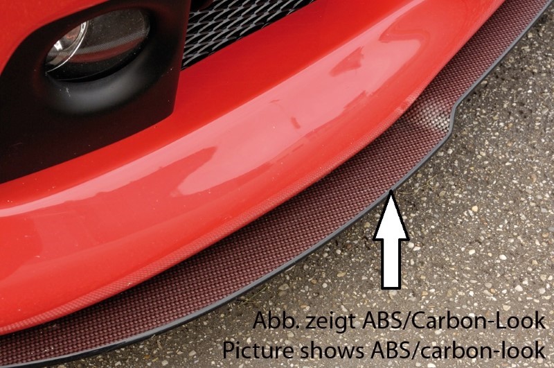 Spoilerzwaard gevormd voor Voorbumper Audi A3 8L S3- Look ABS Ri