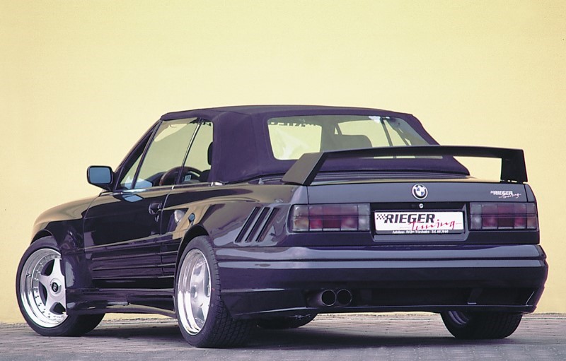 Spoilerzwaard voor Achterbumper BMW E30 Breedversie ll Polyeste