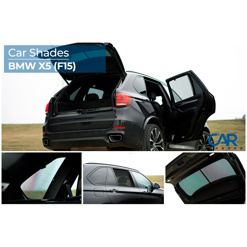 Set Car Shades  BMW X5 (F15) 2013-2018 (8-delig)