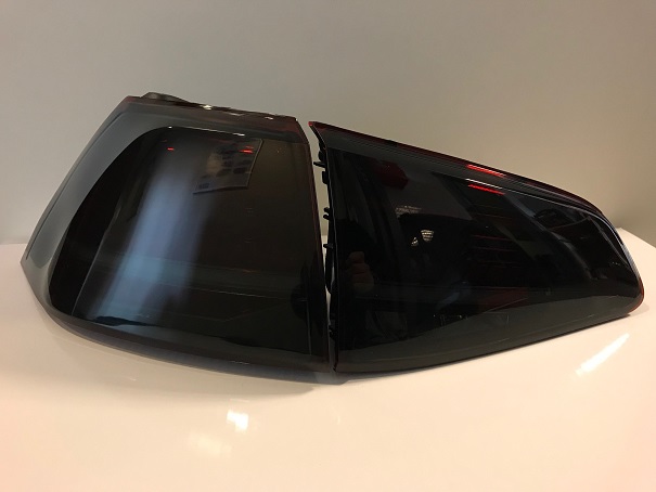 Taillights VW Golf VII red/Smoke Lightbar