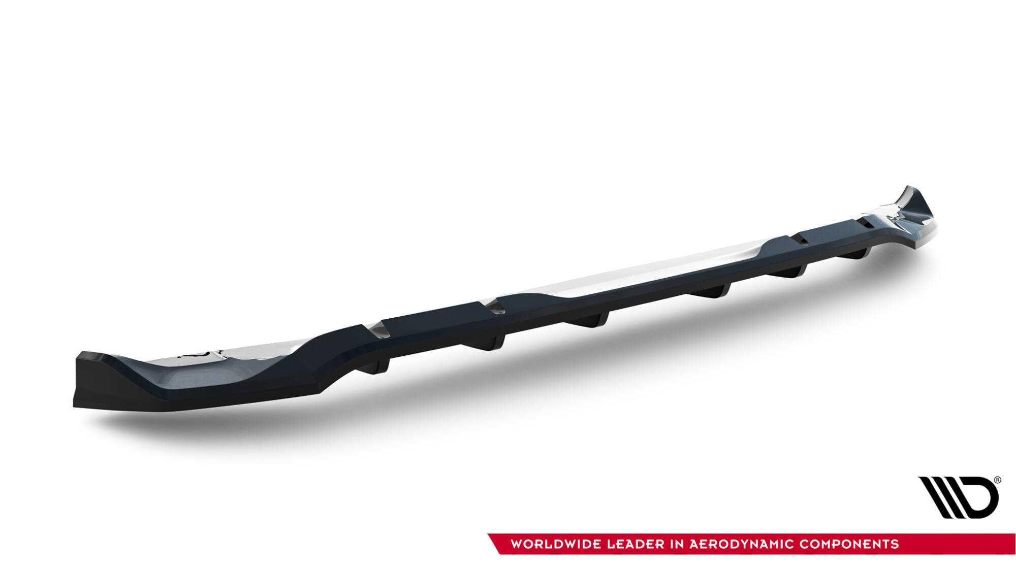 Achter Diffuser Abarth 500e Maxton Glanzend zwart