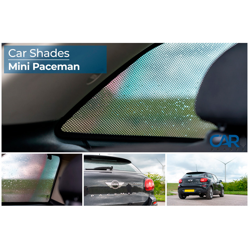 Set Car Shades (zijruiten)  Mini Paceman R61 2012-2016 (2-delig)