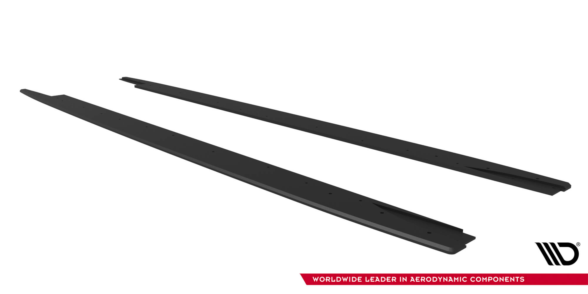 Street Pro Zijskirts Mercedes-AMG CLE 53 C236 Maxton Glanzend zwart