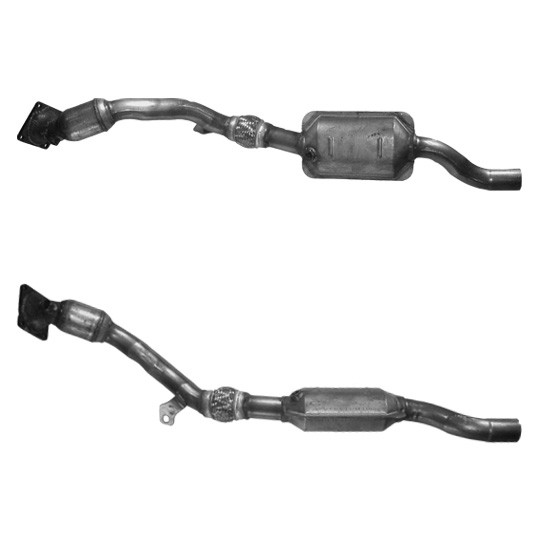 Audi A6 2.7 V6 Turbo Quattro (right hand) Magnaflow CAT Bouwjaar