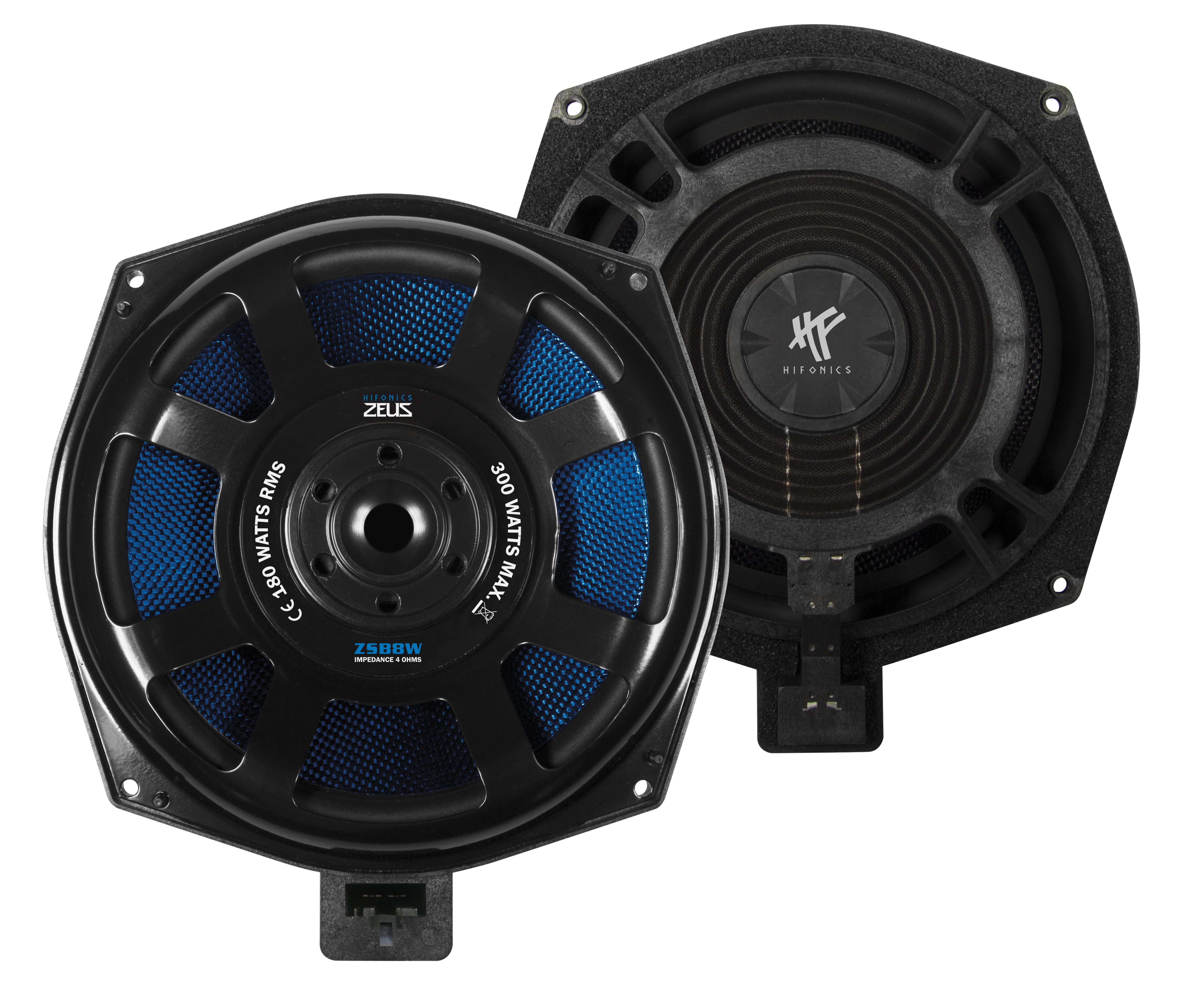 Hifonics ZEUS ZSB8W 20cm subwoofer BMW/Mini