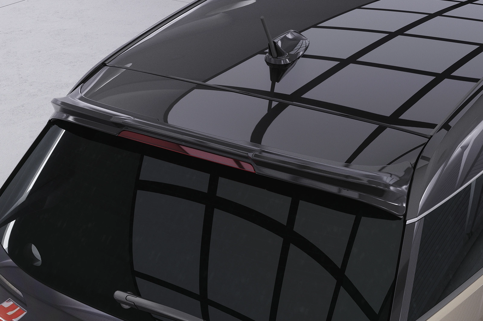 Achterspoiler BMW i3 Glans Zwart (2013–2022) CSR