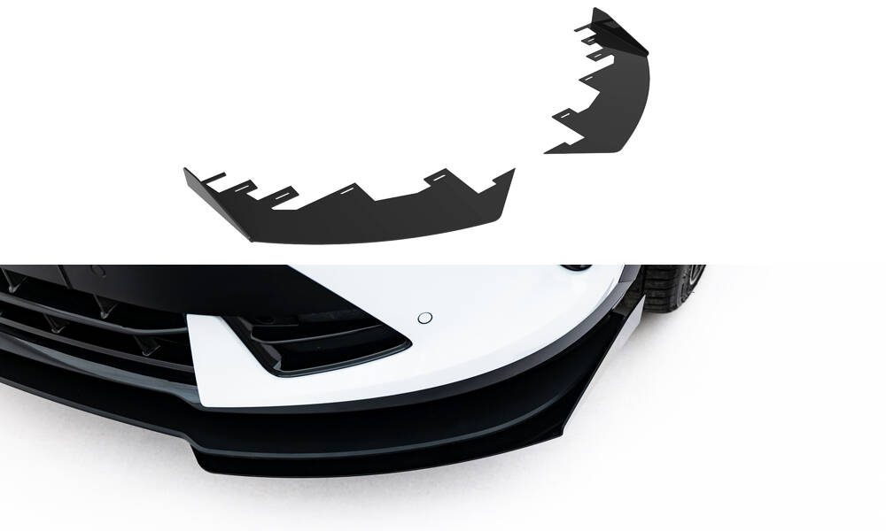 Street Pro Voor Flaps Cupra Formentor MK1 Facelift Maxton Glanzend zwart