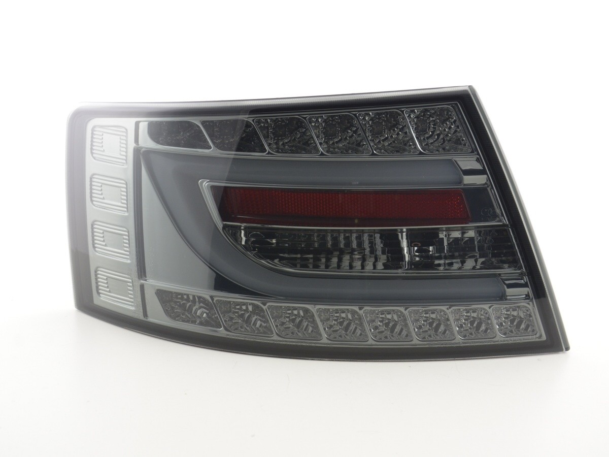 Taillights fits Audi A6 4F Sedan Tube LED Smoke