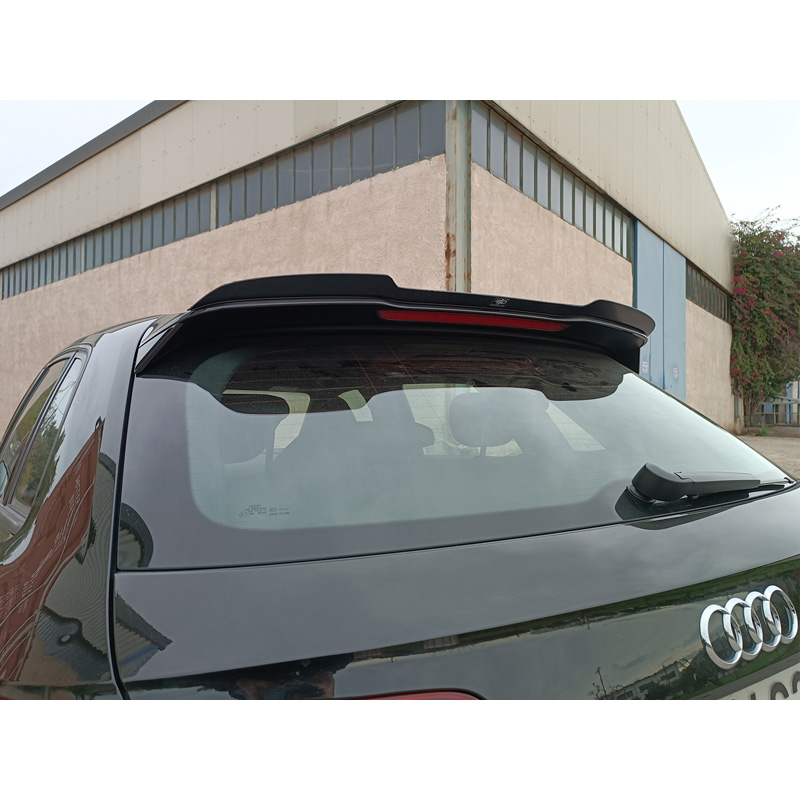 Dakspoiler (Spoiler Cap)  Audi A3 (8V) S-Line/S3 Hatchback/Sportback 2012-2016 (ABS Glanzend zwart)