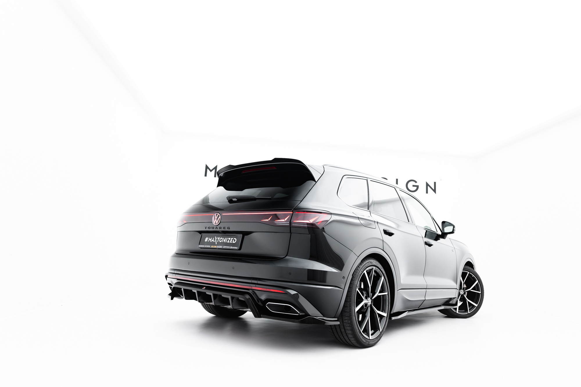 Rear Splitter Volkswagen Touareg R-Line Mk3 Facelift
