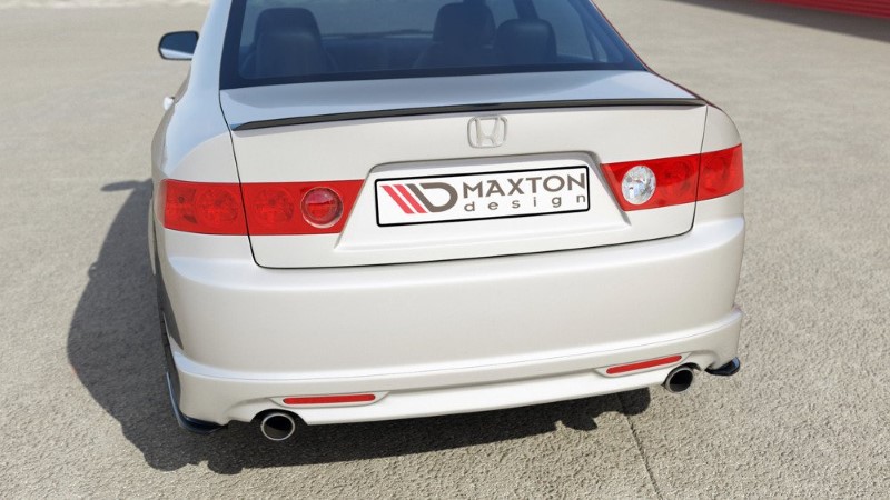 Achterzij Spoilers Honda Accord VII Type-s Glanzend Zwart