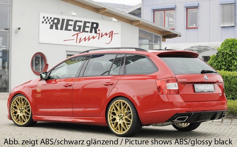 Achteraanzet Rieger Skoda Octavia RS 5E