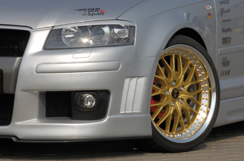 Voorbumper Audi A3 8P R-frame SRA Rieger
