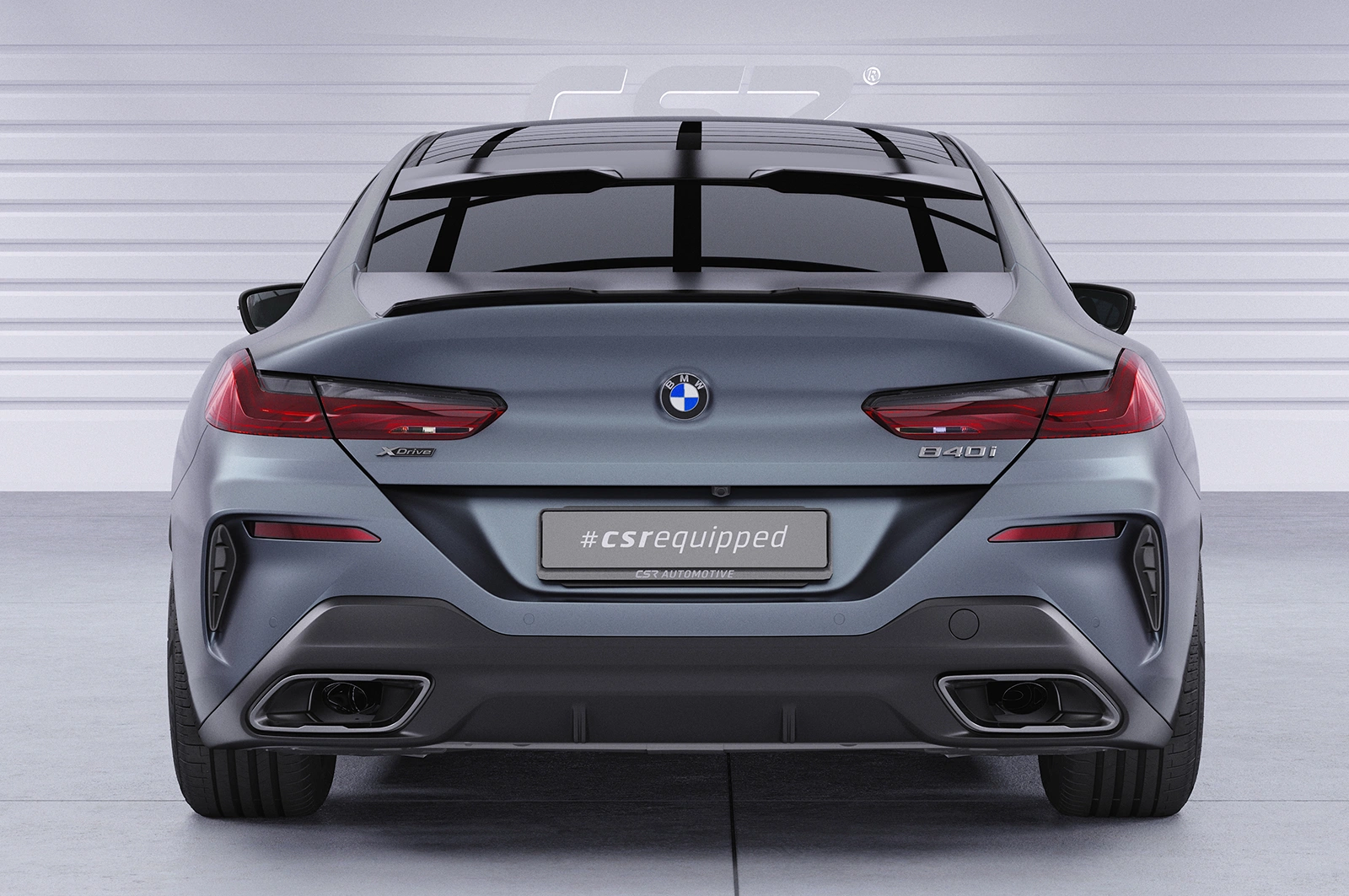 Achterspoiler BMW 8er G16 Grand Coupe Glans Zwart - CSR Design