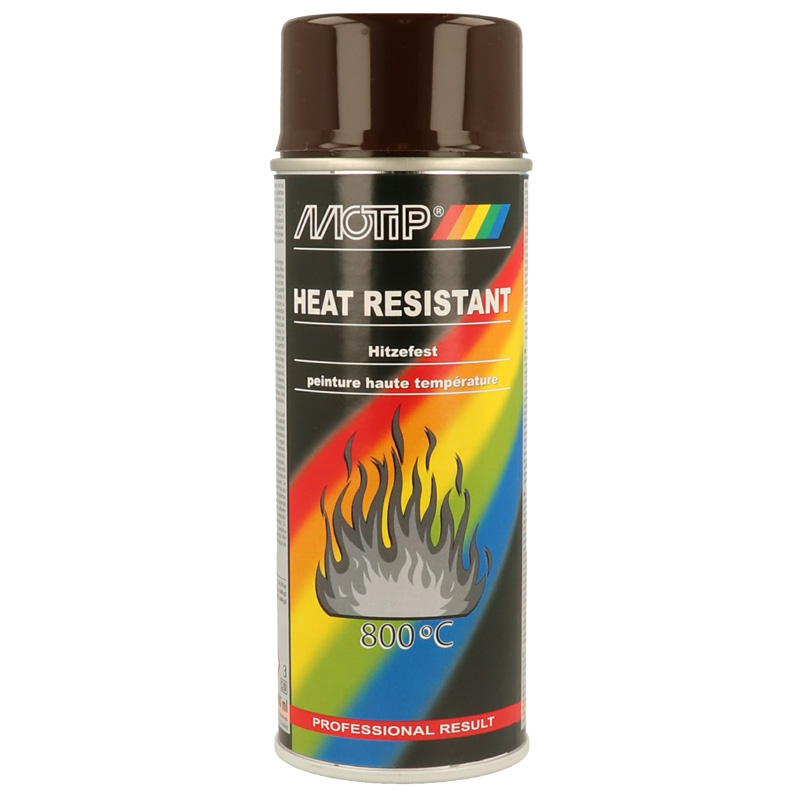 Motip Hittebestendige Lak - Bruin - 400ml