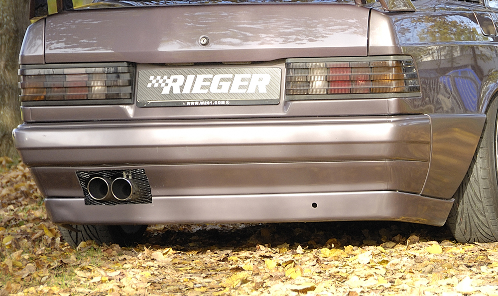 Achteraanzet zonder uitsparingen Mercedes W201 Rieger