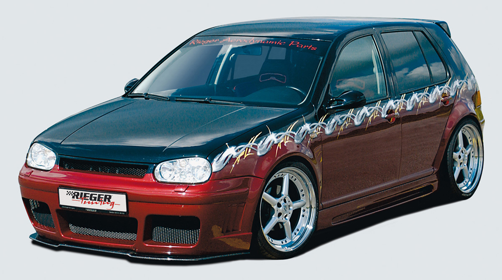 Zijskirts VW Golf IV Rieger met uitsnede