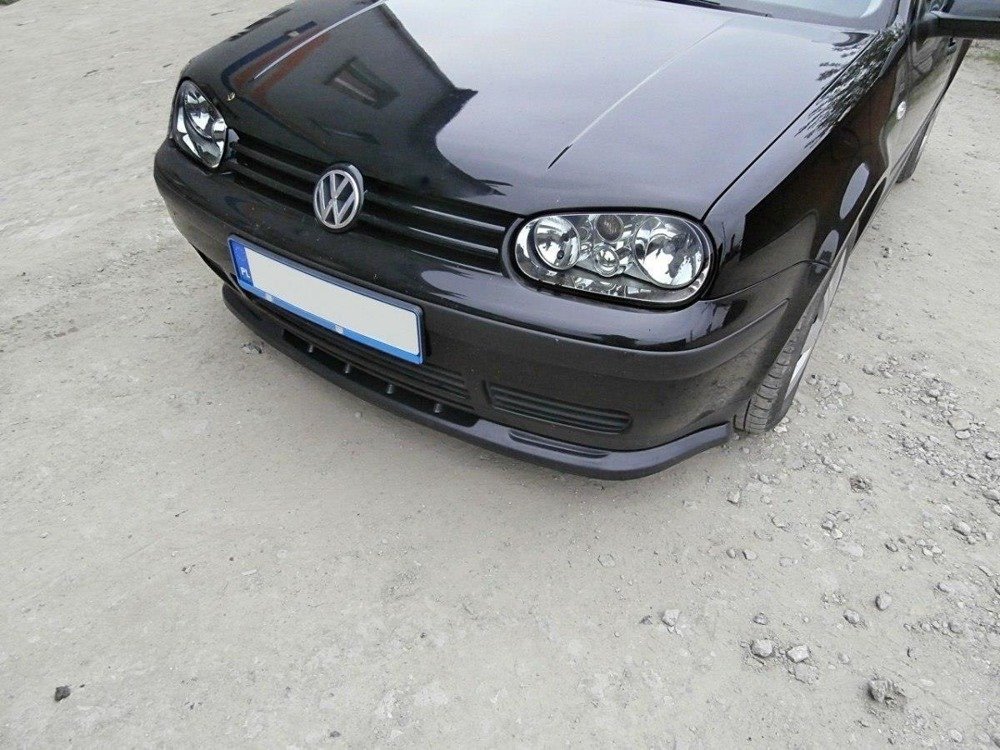 Voor Splitter VW GOLF 4  Glans Zwart