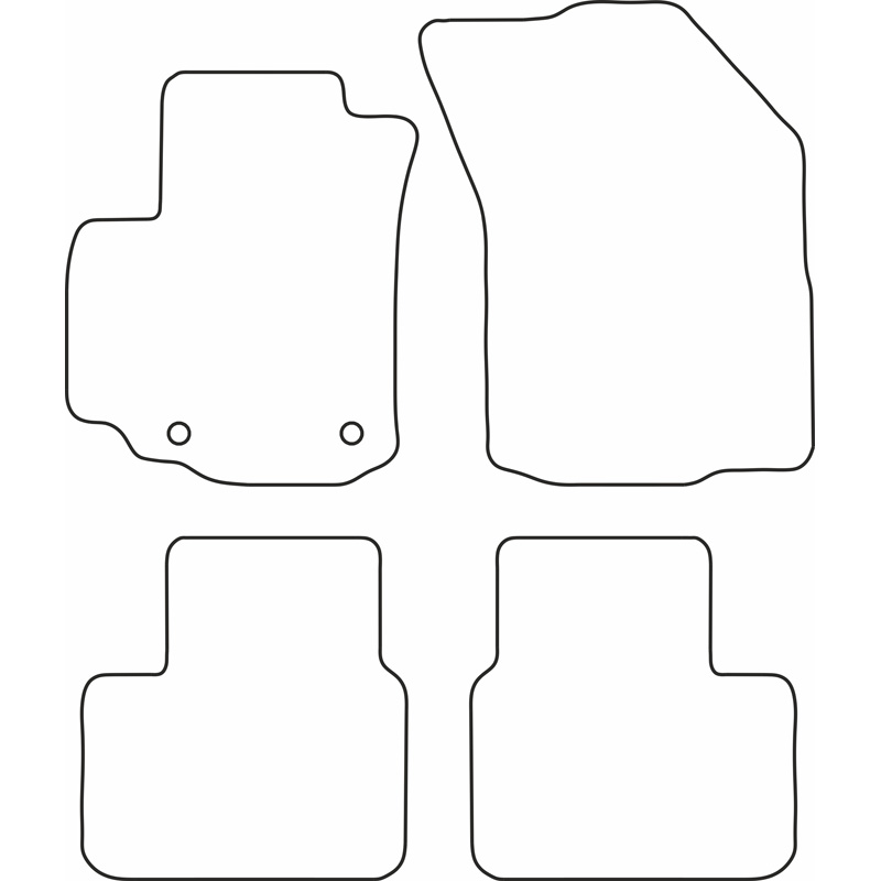 Automatten Velours  Suzuki SX-4 2006-2013