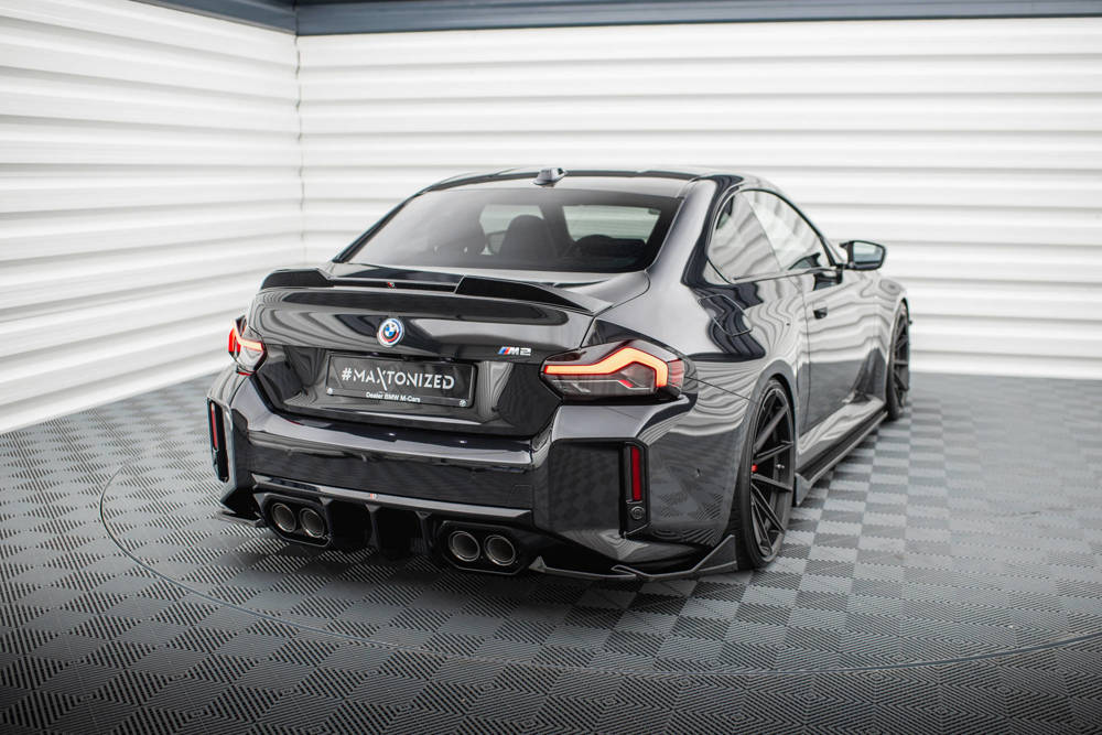 Zijdiffusers V.6 BMW M2 G87 Maxton Glans Zwart