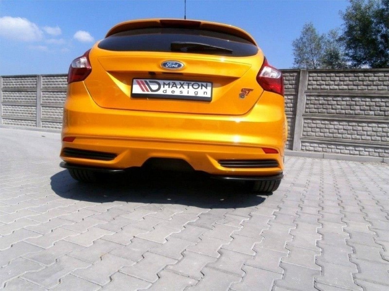 Achterzij Spoilers Ford Focus ST Mk3 Hatchback Glanzend Zwart