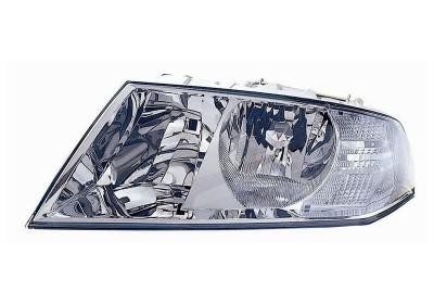 koplamp, Visteon, H7+H3, elektr verstelb, incl motor, rechts Sko