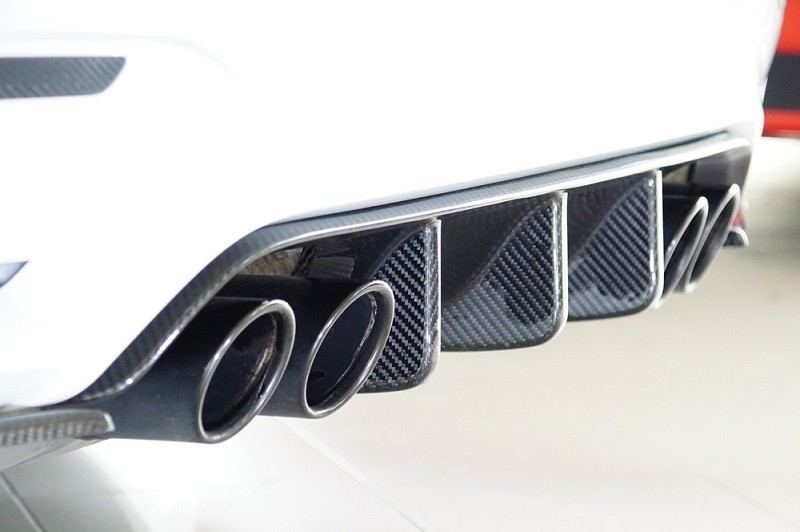 Achteraanzet Carbon Rieger BMW M4/M3 F82/F80 2014-