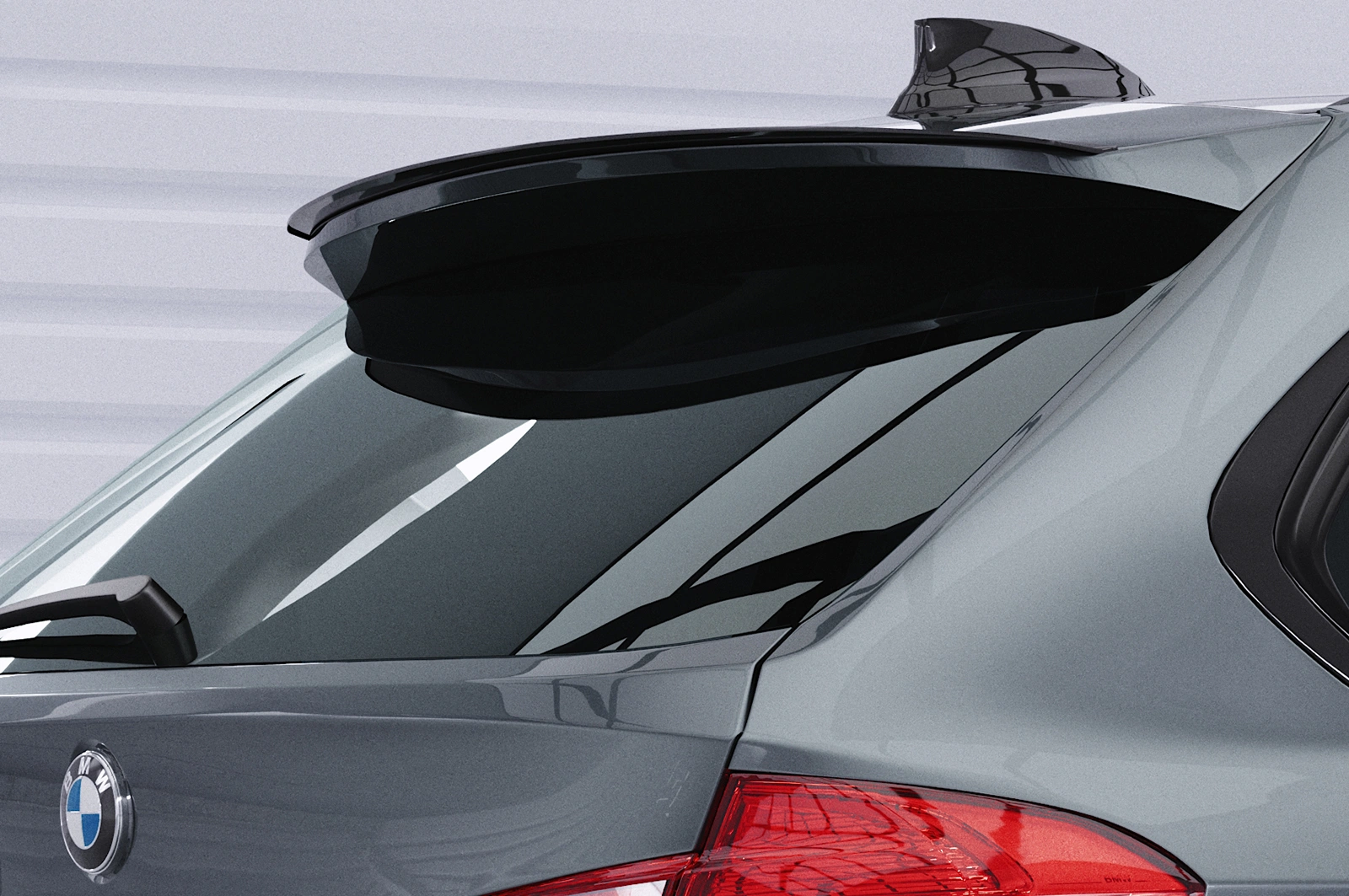 Achterspoiler BMW 3-serie F31 Touring (05/2012–06/2019) Glans Zwart – CSR Automotive
