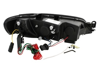 Headlights Opel Vectra B 99-02 Devil Eyes Dlite LED Chrome