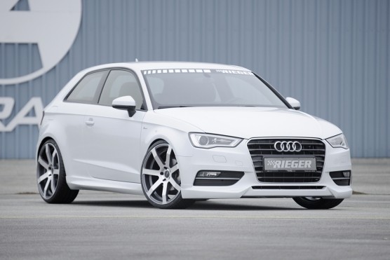 Rieger Spoilerlip Audi A3 8V 2012-