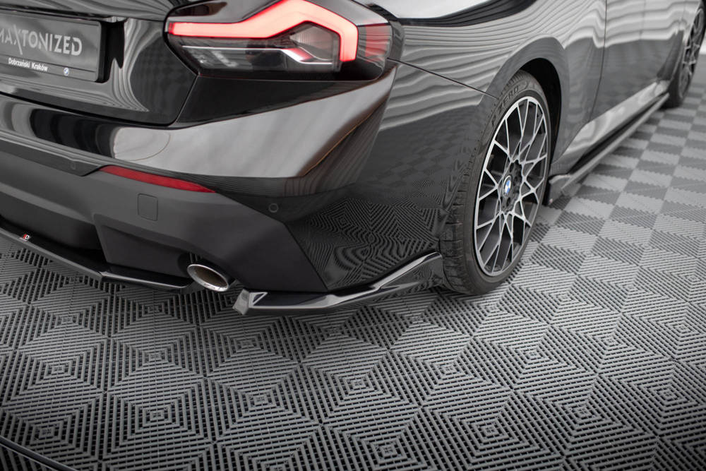 Zijdiffusers V.2 BMW 2 Serie Coupe G42 Maxton Glans Zwart