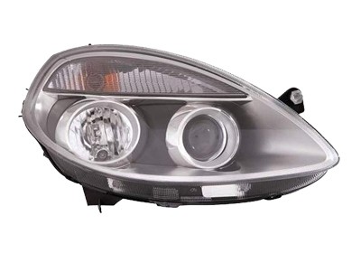 DUBBELE KOPLAMP VOOR Rechts 3/11+ H1+H1 +Elek.Motor LANCIA YPSIL