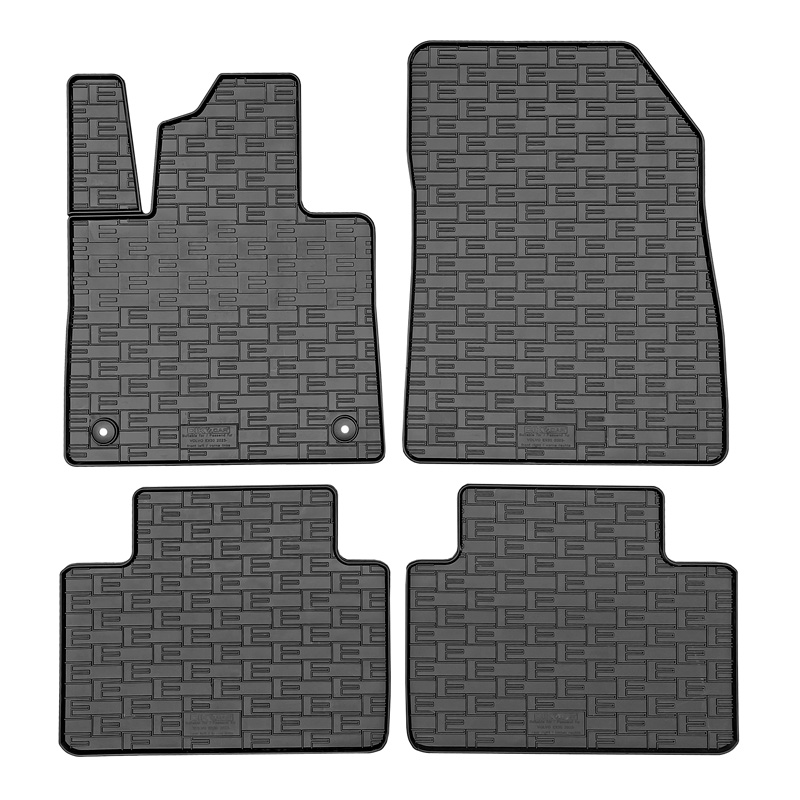 Rubber matten  Volvo EX30 2023- (4-delig + montagesysteem)