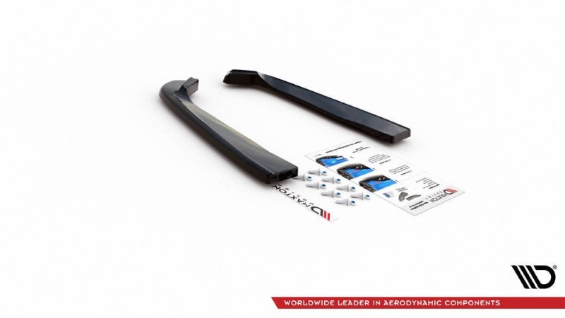 Achterzij Spoilers Ford Mustang Mk. 6 Facelift Glanzend Zwart