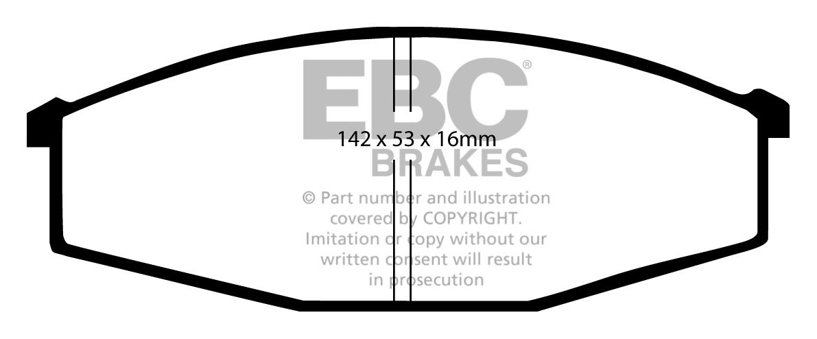 EBC Brakes NISSAN BEDRIJFSWAGEN Cabstar 2.3 D (F22) 85-89 Remblo