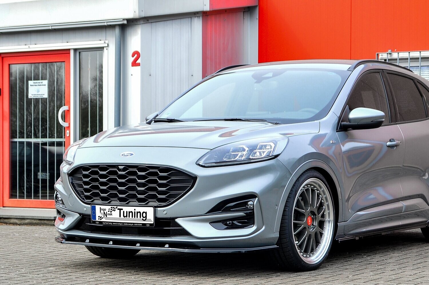 Voorspoilerlip Ford Kuga 3 DFK 2019-