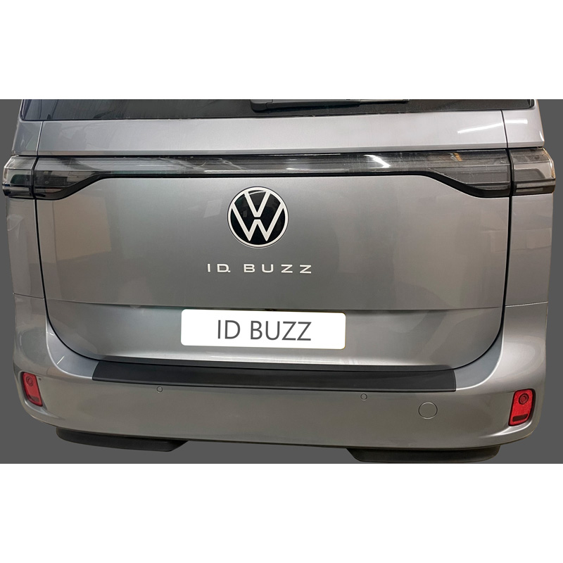 ABS Achterbumper beschermlijst  Volkswagen ID.Buzz 2022- (Achterklep & Achterdeuren) - Zwart