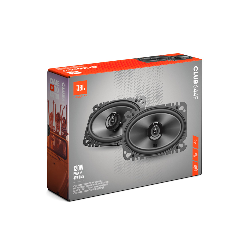 JBL Club Gen3 644F 4x6'' (10x15cm) Speakerset Coaxiaal
