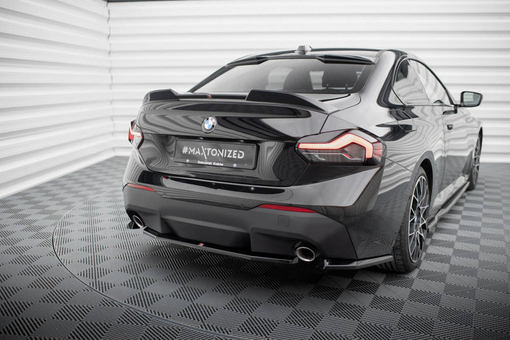 Diffuser BMW 2 Serie Coupe G42 Maxton Glans Zwart