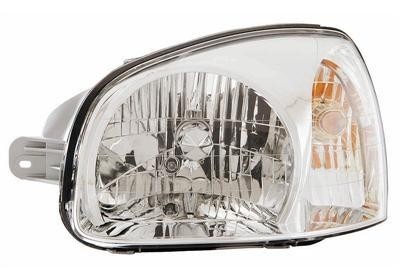koplamp, H4, links Hyundai Santa Fé, 2001-2006
