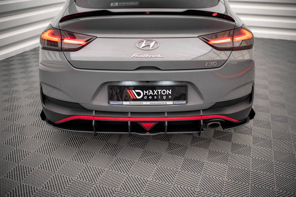 Diffuser Hyundai i30 Fastback N-Line Facelift Maxton+ Flaps