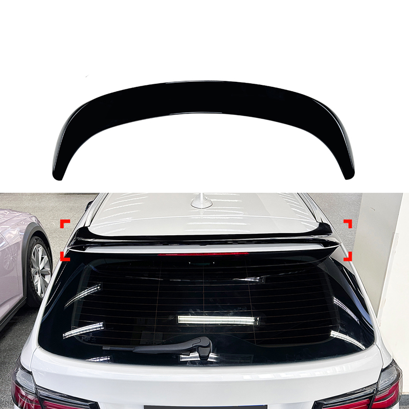 Dakspoiler (Spoiler Cap)  BMW 3-Serie F31 Touring 2012-2019 (ABS Glanzend zwart)