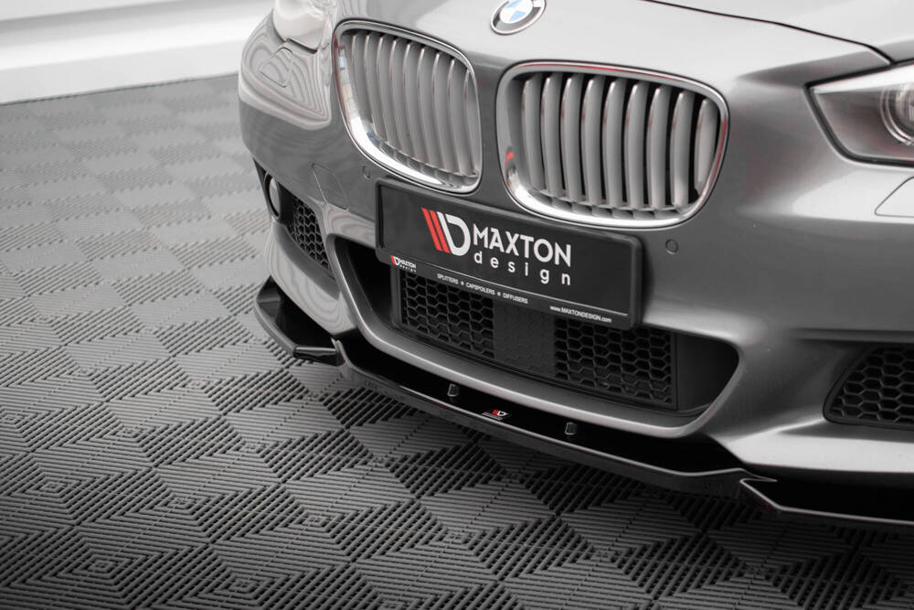 Voorspoiler BMW 5 GT M Pakket F07 Maxton Glans Zwart