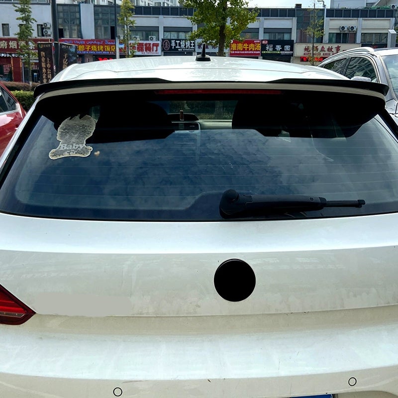 Dakspoiler (Spoiler Cap)  Volkswagen Scirocco FL 2014-2017 (ABS Glanzend zwart)