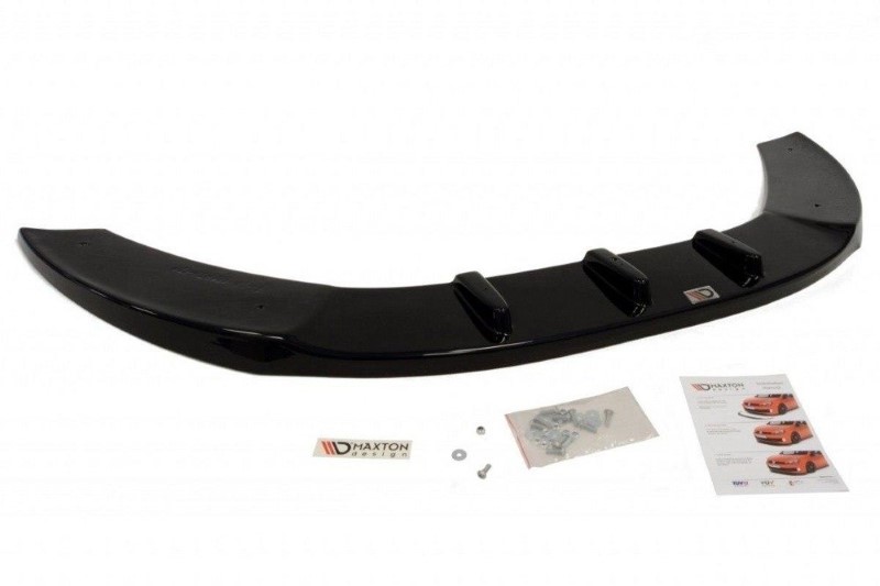 Voorspoiler Fiat Grande Punto Abarth V.1 Glanzend Zwart