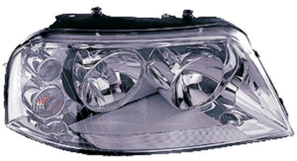 Koplamp rechts SHARAN 00-09 DEPO H7+H1/Chroom