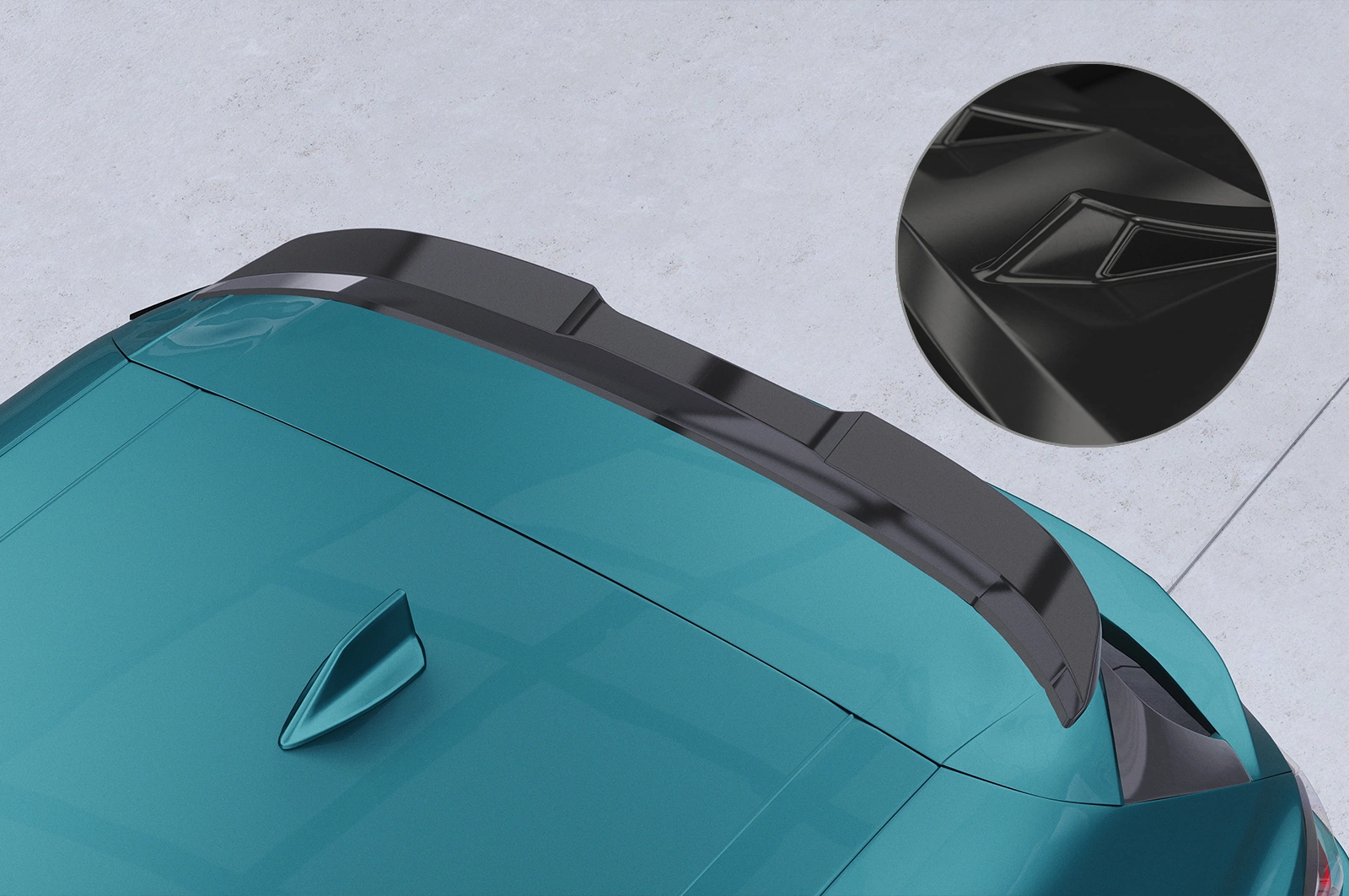 Achterspoiler Peugeot 308 (P51) SW Glans Zwart – 2021–
