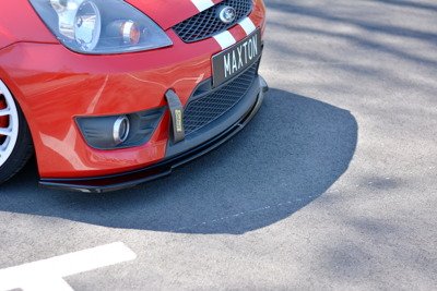 Voorspoiler Ford Fiesta ST Mk6 Glans Zwart