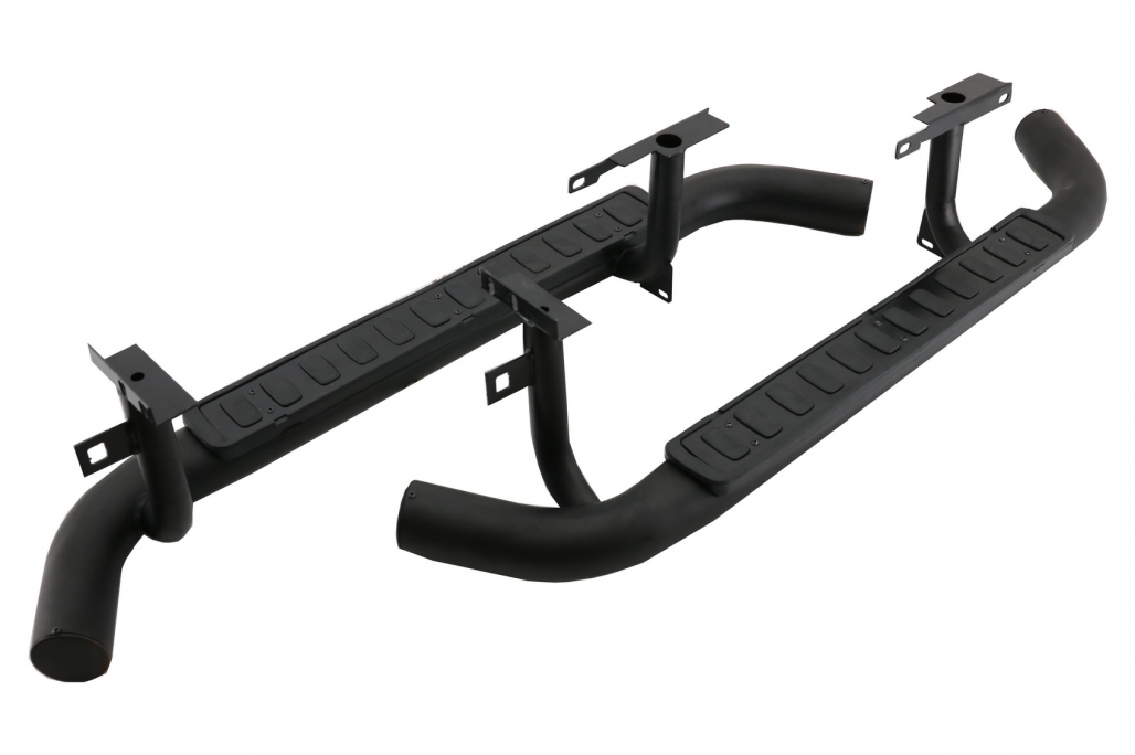 Sidesteps Treeplanken Land Rover Defender 90 (1990-2016) Zwart