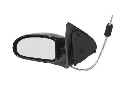 spiegel, bol glas, in primer, rechts Ford Focus, 1998-2004